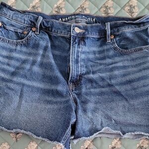 American Eagle Outfitters Women's Classic Blue Jean Shorts